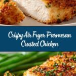 Air Fryer Parmesan Crusted Chicken Recipe
