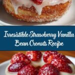 Strawberry Vanilla Bean Cronut Recipe