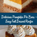 Pumpkin Pie Bars Recipe