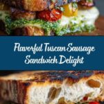 Toasted Tuscan Sausage Sandwich Recipe