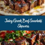 Greek Beef Souvlaki Recipe