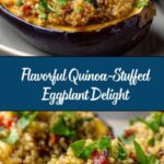 Healthy Quinoa-Stuffed Eggplant Recipe