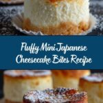 Mini Japanese Cheesecake Bites Recipe