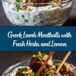 Greek-Inspired Meatball Recipe