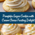 Pumpkin Sugar Cookies with Cream Cheese Frosting Recipe