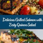 Grilled Salmon with Quinoa Salad Recipe