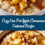 One Pot Apple Cinnamon Oatmeal Recipe
